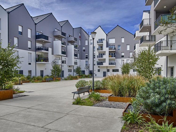 Logement social carrere Billere ensemblier urbain