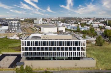 livraison bureaux tertiaire zéphyr à toulouse