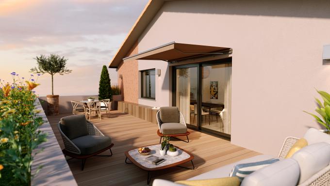 terrasse coeur de toulouse- rooftop toulouse-terrasse carrere